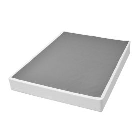 VEVOR Box Spring, Queen Size Bed Frame with Washable Fabric Cloth, Heavy Duty Metal Frame for Queen Bed, 9 in Mattress Foundation