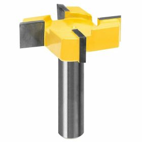 Four-blade T-shaped Slotting Knife (Option: Yellow)